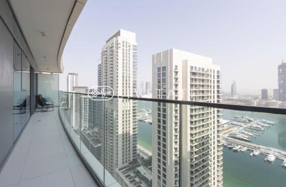 Apartment - 2 - 2 for rent in Beach Vista Tower 1 - Beach Vista - Emaar Beachfront - Dubai Harbour - Dubai