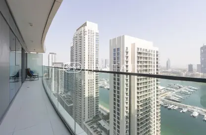 شقة - 2 غرف نوم - 2 حمامات للايجار في برج Beach Vista 1 - بيتش فيستا - إعمار بيتشفرونت - دبي هاربور - دبي