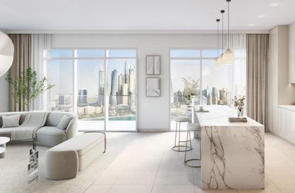 Apartment - 2 - 2 for sale in Beach Mansion Tower 1 - Beach Mansion - Emaar Beachfront - Dubai Harbour - Dubai