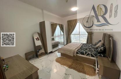 Apartment - 1 - 2 for rent in Oasis Tower 1 - Oasis Tower - Al Rashidiya 1 - Al Rashidiya - Ajman
