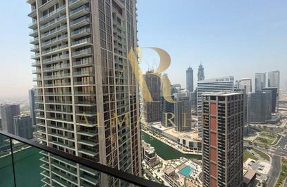 Apartment - Studio - 1 for rent in Peninsula Four - Peninsula - Business Bay - Dubai