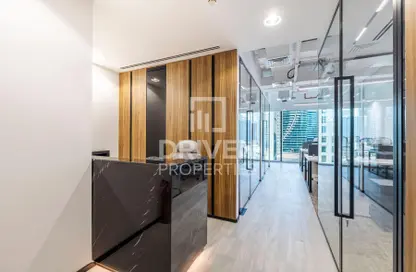 Office Space - Studio - 1 Bathroom for rent in The Binary Tower - Business Bay - Dubai
