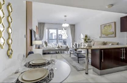 Apartment - Studio - 1 Bathroom for rent in Dubai Arch - JLT Cluster G - Jumeirah Lake Towers - Dubai