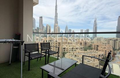 Apartment - 2 Bedrooms - 3 Bathrooms for rent in Bellevue Tower 1 - Bellevue Towers - Downtown Dubai - Dubai