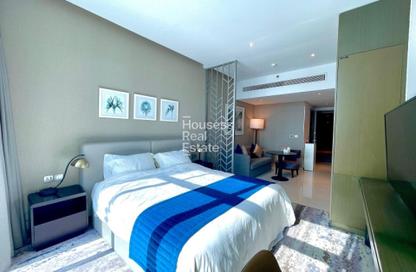 Apartment - Studio - 1 Bathroom for rent in Damac Maison Prive B - Damac Maison Prive - Business Bay - Dubai