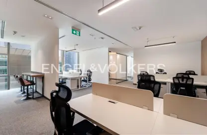 Office Space - Studio - 1 Bathroom for rent in North Tower - Emirates Financial Towers - DIFC - Dubai