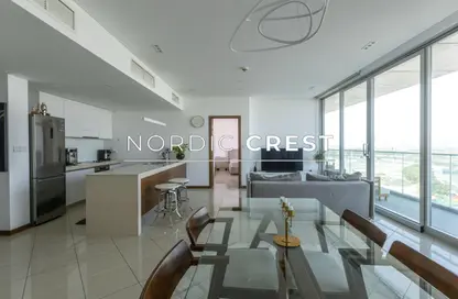 شقة - غرفة نوم - 2 حمامات للايجار في مرسى بلازا - دبي فيستيفال سيتي - دبي