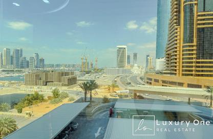 Office Space - Studio - 1 Bathroom for rent in Al Habtoor Business Tower - Dubai Marina - Dubai