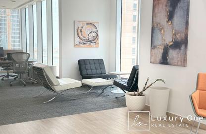 Office Space - Studio - 1 Bathroom for rent in Al Habtoor Business Tower - Dubai Marina - Dubai