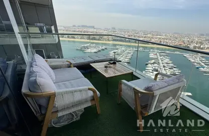 Apartment - 2 Bedrooms - 2 Bathrooms for rent in Oceana Atlantic - Oceana - Palm Jumeirah - Dubai