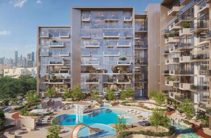 Apartment - 1 - 2 for sale in Havelock Residences - Al Furjan - Dubai