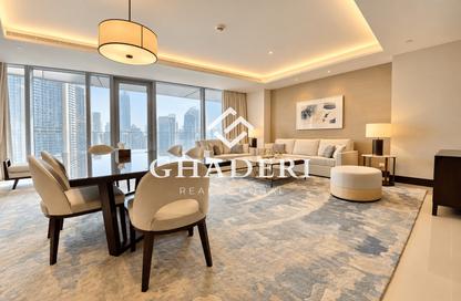 شقة - 2 - 3 للايجار في 1 فندق العنوان-سكاي فيو - أبراج العنوان سكاي فيو - وسط مدينة دبي - دبي