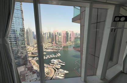Apartment - 3 Bedrooms - 4 Bathrooms for rent in Damac Heights - Dubai Marina - Dubai