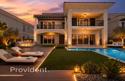 Villa - 5 Bedrooms - 6 Bathrooms for rent in Al Habtoor Polo Resort and Club - The Residences - Dubai Land - Dubai
