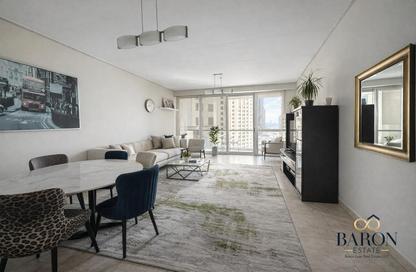 Apartment - 3 Bedrooms - 4 Bathrooms for rent in Al Fattan Marine Towers - Jumeirah Beach Residence - Dubai