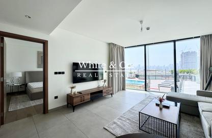 Apartment - 1 - 2 for rent in Waves Grande - Sobha Hartland - Mohammed Bin Rashid City - Dubai