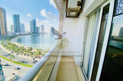 Apartment - 1 - 2 for rent in Al Mamzar - Al Mamzar - Sharjah - Sharjah