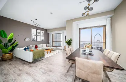 Apartment - 2 Bedrooms - 2 Bathrooms for rent in Shams 4 - Shams - Jumeirah Beach Residence - Dubai