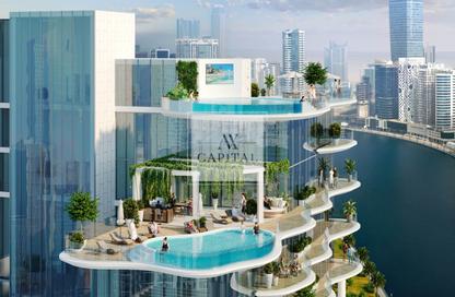 Apartment - Studio - 1 for sale in Chic Tower - Business Bay - Dubai Apartment - Studio - 1 for sale in Chic Tower - Business Bay - Dubai