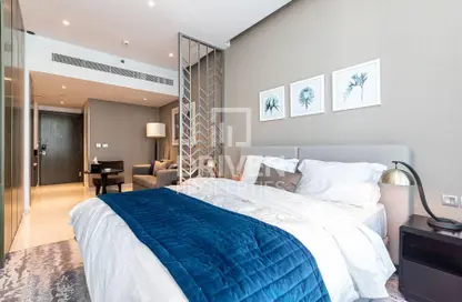 Apartment - 1 Bathroom for sale in Damac Maison Prive A - Damac Maison Prive - Business Bay - Dubai