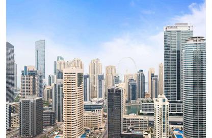 Apartment - 1 Bedroom - 2 Bathrooms for rent in Goldcrest Executive - JLT Cluster C - Jumeirah Lake Towers - Dubai