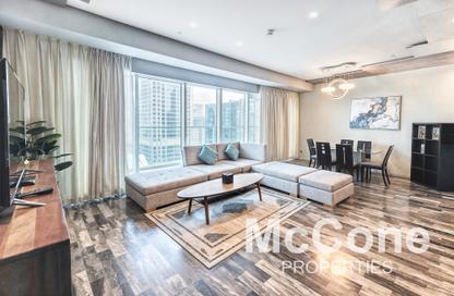 Apartment - 2 - 3 for rent in Damac Heights - Dubai Marina - Dubai