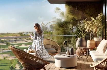Apartment - 1 Bedroom - 2 Bathrooms for sale in Golf Greens 2 Tower A - Golf Greens 2 - Golf Greens - Damac Hills - Dubai