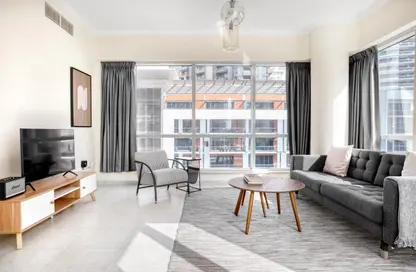 شقة - 2 غرف نوم - 2 حمامات للايجار في المجرة 2 - المجرة - دبي مارينا - دبي