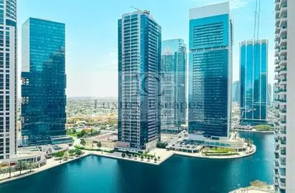 شقة - 1 حمام للايجار في خور الجميرا 1 - (JLT) مجمع X - أبراج بحيرات الجميرا - دبي