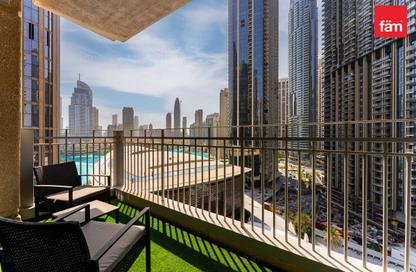 Apartment - 1 - 1 for rent in Standpoint Tower 1 - Standpoint Towers - Downtown Dubai - Dubai