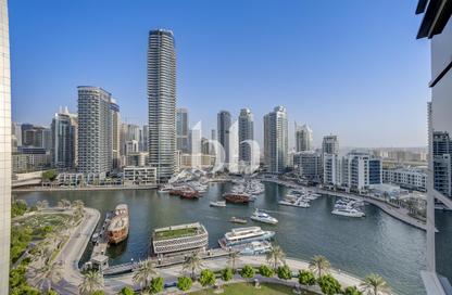 Apartment - 3 Bedrooms - 4 Bathrooms for rent in The Jewel Tower A - The Jewels - Dubai Marina - Dubai