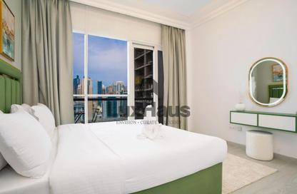 Apartment - 1 Bedroom - 2 Bathrooms for rent in MAG 214 - JLT Cluster R - Jumeirah Lake Towers - Dubai