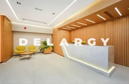 Office Space - Studio - 2 Bathrooms for rent in Vision Tower - Business Bay - Dubai