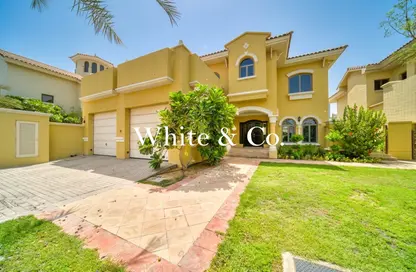 Villa - 5 Bedrooms - 6 Bathrooms for rent in Garden Homes Frond C - Garden Homes - Palm Jumeirah - Dubai