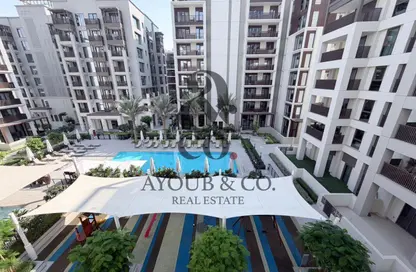 شقة - غرفة نوم - 1 حمام للايجار في جروف في كريك بيتش مبنى 4 - جروف - جريك بيتش - مرسى خور دبي - دبي