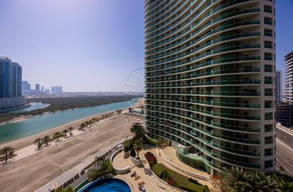 Apartment - 3 Bedrooms - 4 Bathrooms for rent in Beach Towers - Shams Abu Dhabi - Al Reem Island - Abu Dhabi