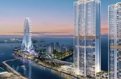 شقة - غرفة نوم - 1 حمام للبيع في بلوواترز باي مبنى 1 - بلوواترز باي - جزيرة بلوواترز - دبي