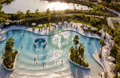 Apartment - 1 Bedroom - 2 Bathrooms for sale in Golf Greens 1 Tower A - Golf Greens 1 - Golf Greens - DAMAC Hills - Dubai