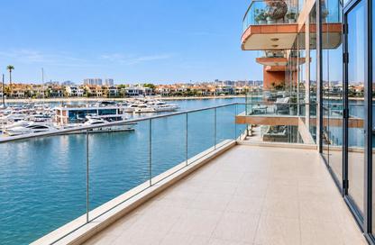 Apartment - 3 - 3 for rent in Ruby - Tiara Residences - Palm Jumeirah - Dubai