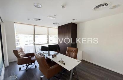 Office Space - Studio - 1 Bathroom for rent in I Rise Tower - Barsha Heights (Tecom) - Dubai