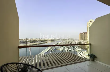 Apartment - 1 Bathroom for rent in Palm Views East - Palm Views - Palm Jumeirah - Dubai
