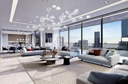 Apartment - Studio - 1 Bathroom for sale in Peninsula Four - Peninsula - Business Bay - Dubai