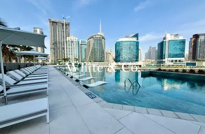 Apartment - 1 Bedroom - 1 Bathroom for rent in Peninsula Three - Peninsula - Business Bay - Dubai