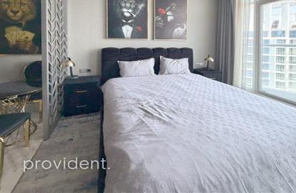 Apartment - Studio - 1 for rent in Damac Maison Prive A - Damac Maison Prive - Business Bay - Dubai