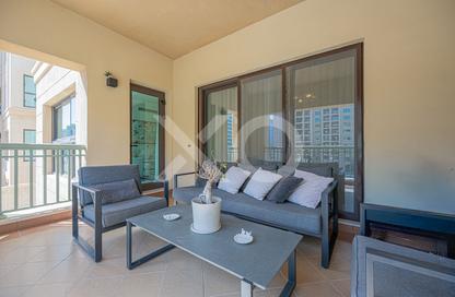 Apartment - 2 - 3 for rent in Golden Mile 10 - Golden Mile - Palm Jumeirah - Dubai