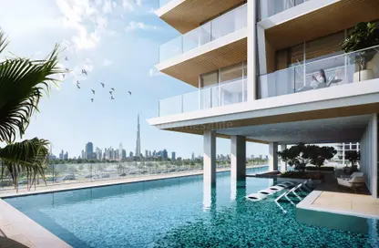 شقة - 2 غرف نوم - 3 حمامات للبيع في بن غاطي إيفوري - الجداف - دبي