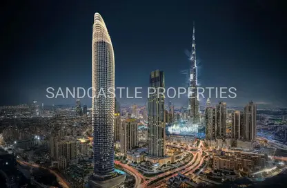 شقة - غرفة نوم - 2 حمامات للبيع في بن غاطي سكاي بليد - وسط مدينة دبي - دبي