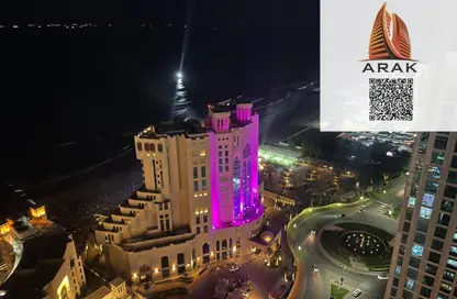 شقة - 3 غرف نوم - 4 حمامات للايجار في برج الكورنيش - طريق كورنيش عجمان - عجمان