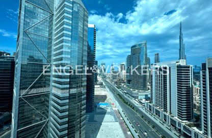Office Space - Studio - 1 Bathroom for rent in Opal Tower - Business Bay - Dubai