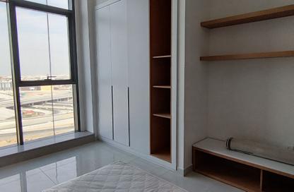 Apartment - Studio - 1 for rent in Blue Waves Tower - Dubai Land Residence Complex - Dubai